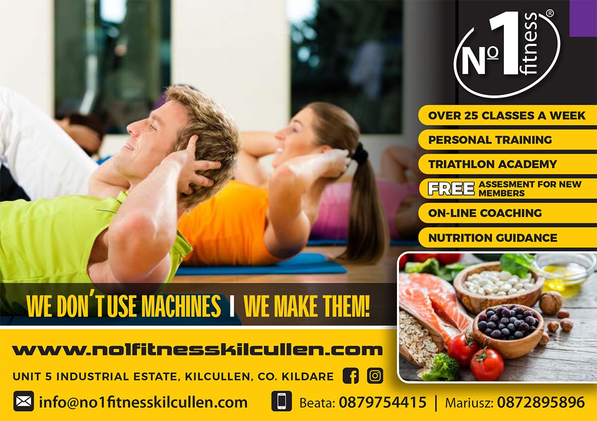 No1 Fitness Kilcullen – We don't use machines, we build them